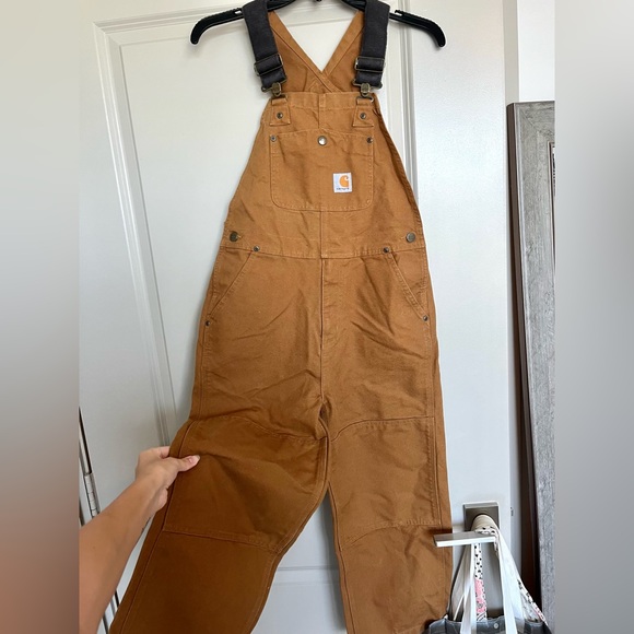 Kids Unisex Carhartt Overall Bibs - Picture 1 of 6